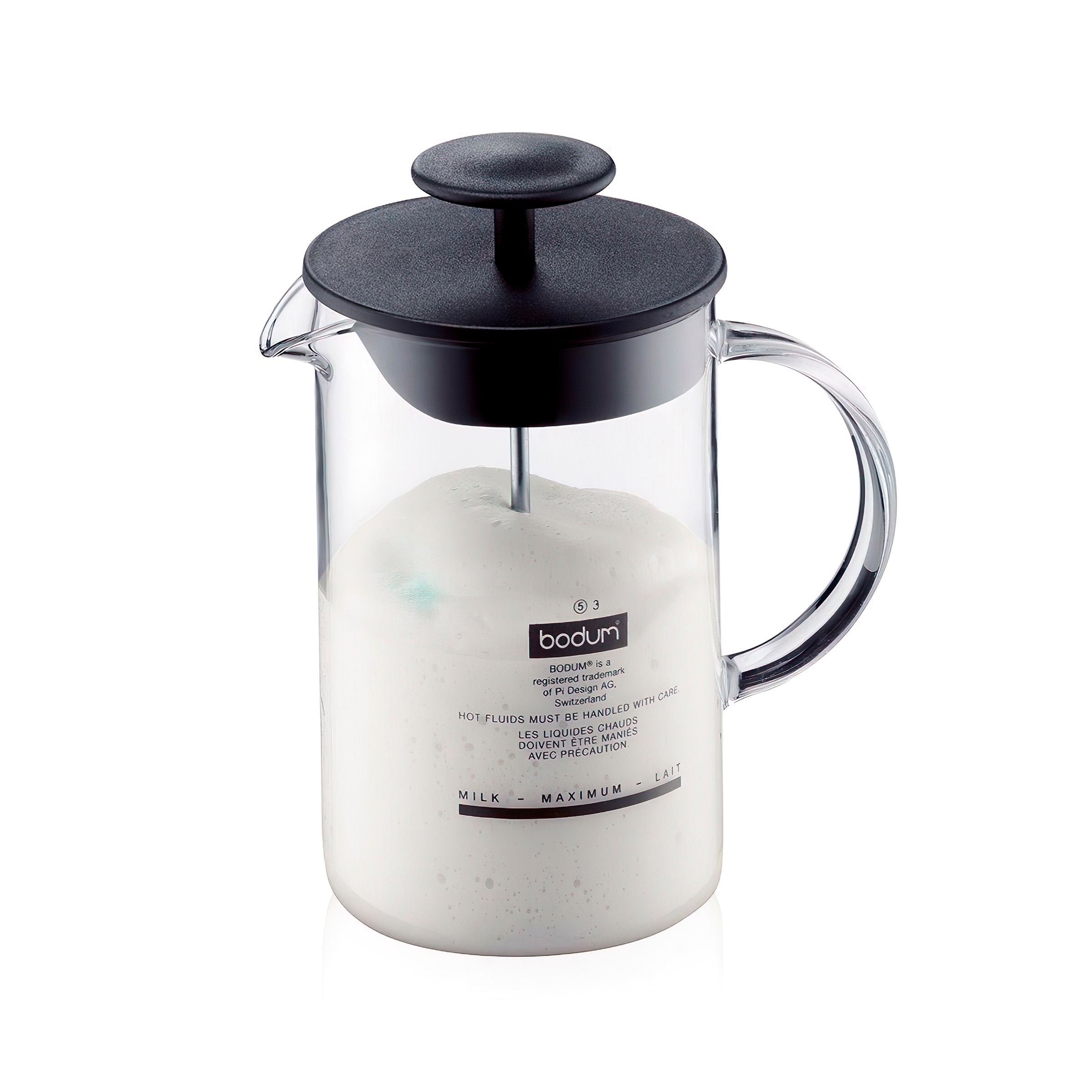 Bialetti Cappuccinatore Steel Milk Frother 330 ml - Crema