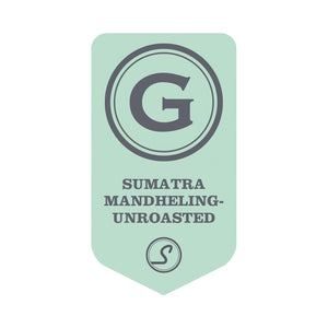 Sumatra Mandheling - UNROASTED
