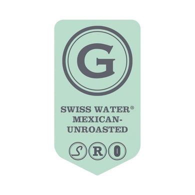 UNROASTED SWISS WATER® Decaffeinated Mexican Organic